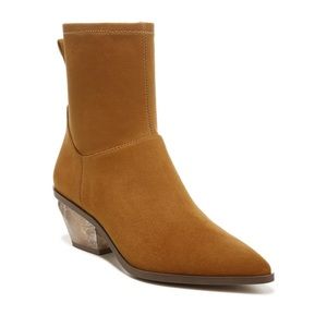 Franco Sarto faux suede booties